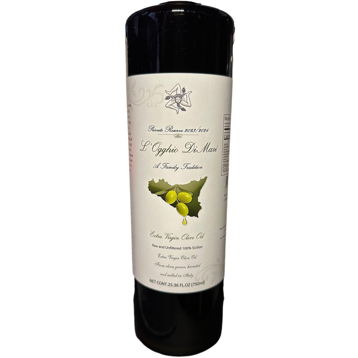 L'Ogghio DiMari 100% Pure, Organic, Cold-Pressed Extra Virgin Olive Oil – A Taste of Tradition