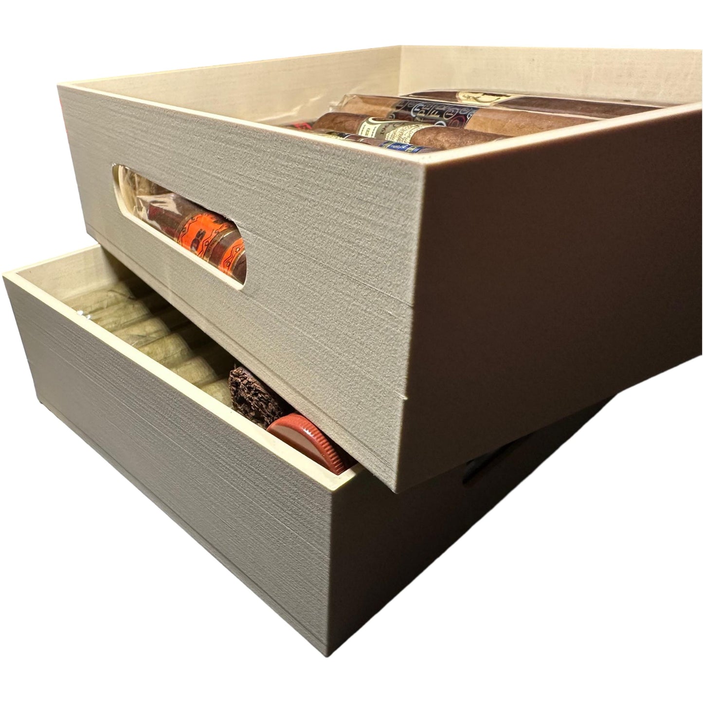 Wood Trays for Tupperdor & Coolidors β Sistema 7L Storage Container β Custom Cigar Storage for DIY Humidors