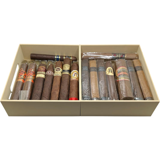 Wood Trays for Tupperdor & Coolidors – Sistema 7L Storage Container – Custom Cigar Storage for DIY Humidors