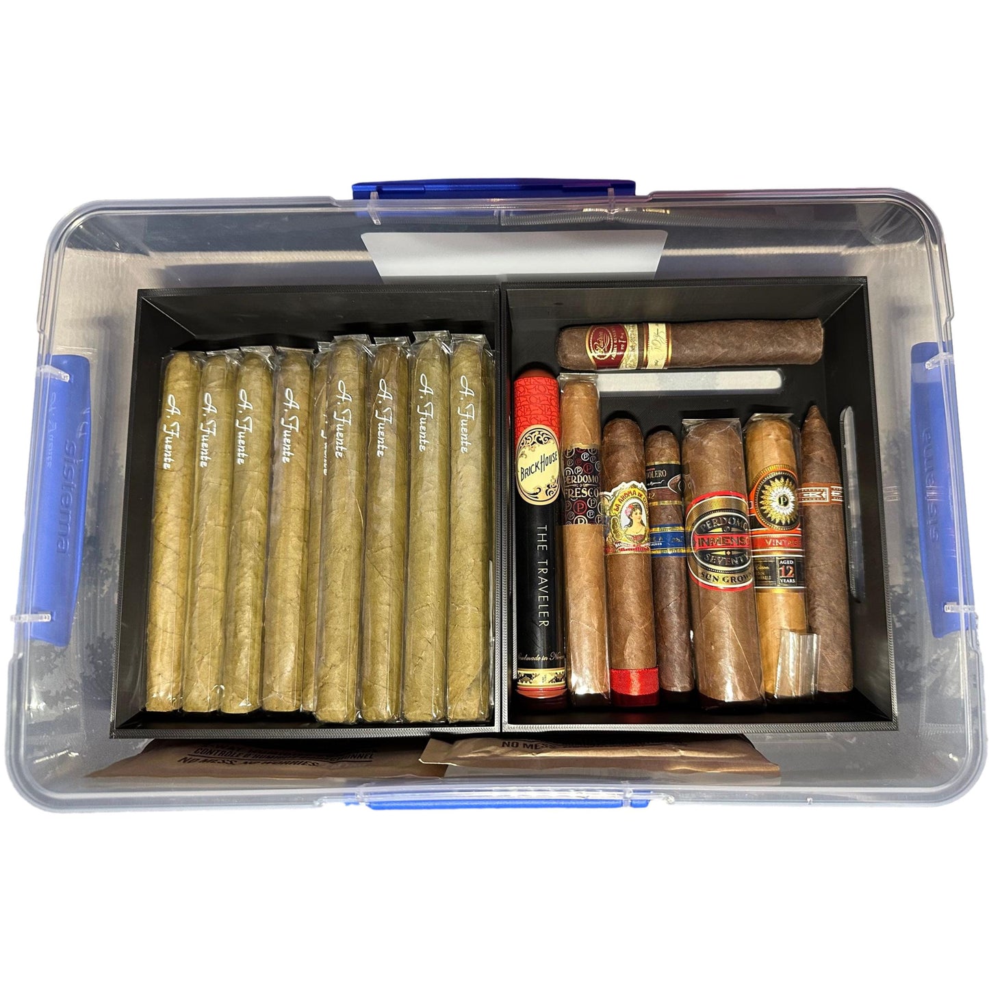 Trays for Tupperdor & Coolidors – Sistema 7L Storage Container – Custom Cigar Storage for DIY Humidors